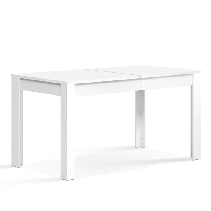Artiss Dining Table 4 Seater Wooden Kitchen Tables White