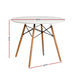Artiss Dining Table Round 4 Seater Replica Tables Cafe