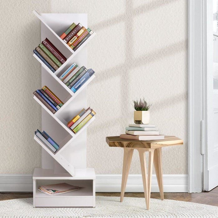 Artiss Display Shelf 7 - shelf Tree Bookshelf Book Storage