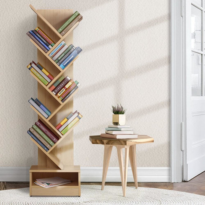 Artiss Display Shelf 9-shelf Tree Bookshelf Book Storage