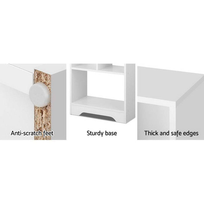 Artiss Display Shelf Bookcase Storage Cabinet Bookshelf
