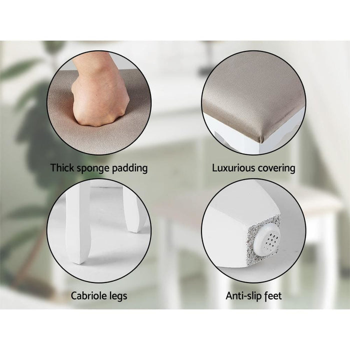 Artiss Dressing Stool Makeup Chair Bedroom Living Room