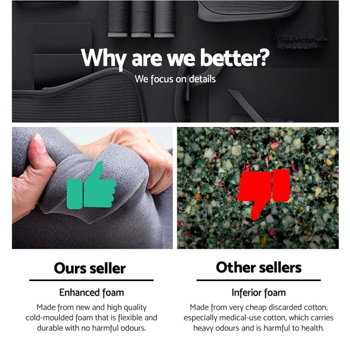 Artiss Electric Massage Office Chairs Recliner Computer