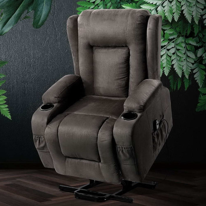 Artiss Electric Recliner Chair Lift Heated Massage Chairs