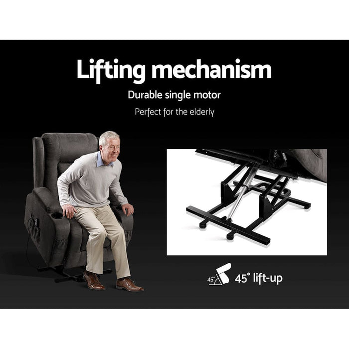 Artiss Electric Recliner Chair Lift Heated Massage Chairs