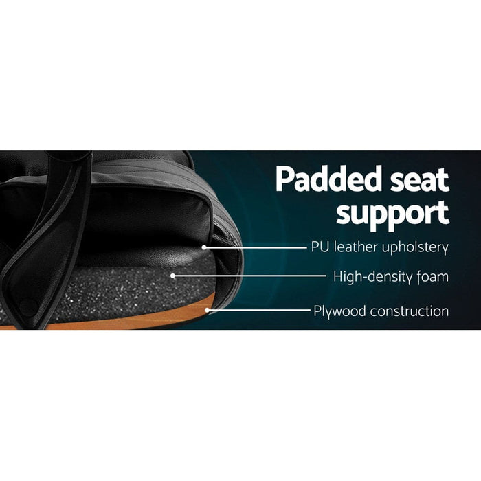 Artiss Executive Office Chair Leather Gaming Computer Desk