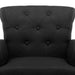 Artiss French Lorraine Chair Retro Wing - Black