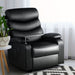 Artiss Recliner Chair Armchair Lounge Sofa Chairs Couch Pu