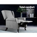 Artiss Recliner Chair Luxury Lounge Armchair Single Sofa