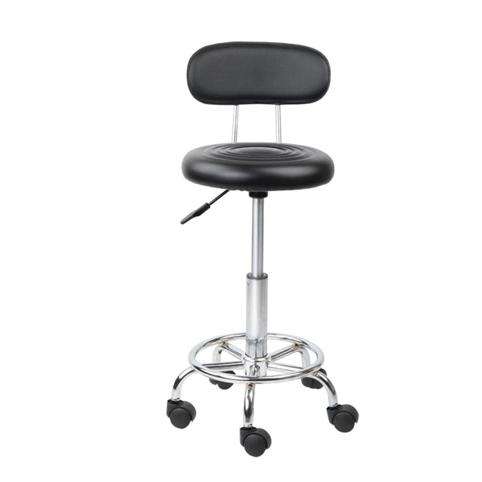 Goslash Picks Artiss Salon Stool Swivel Chair Backrest