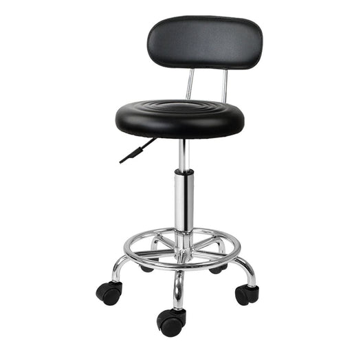 Goslash Picks Artiss Salon Stool Swivel Chair Backrest