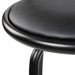 Artiss Set of 4 Pu Leather Bar Stools - Black and Steel