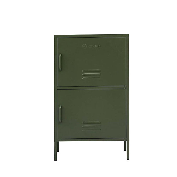 Artissin Base Metal Locker Storage Shelf Organizer Cabinet
