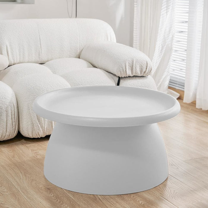 Artissin Coffee Table Mushroom Nordic Round Large Side 70cm