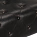 Aviator Armchair Black Real Leather Gl84395