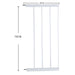 Baby Kids Pet Safety Security Gate Stair Barrier Doors