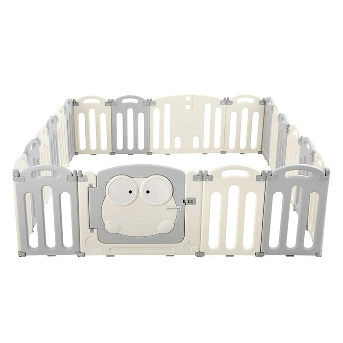 Baby Playpen 20 Panels Foldable Toddler Fence Safety Play