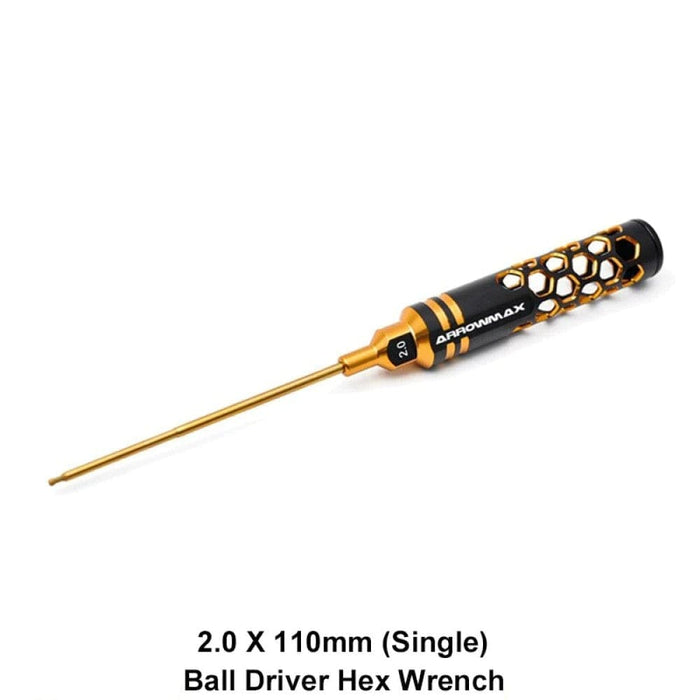 Ball Driver Hex Wrench Set 2.0 2.5 & 3.0 x 110mm Limited