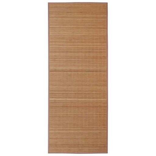 Rug Bamboo 160x230 Cm Brown