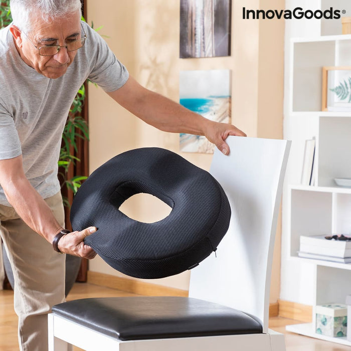 Gel & Bamboo Charcoal Cushion with Removable Cover Charnut