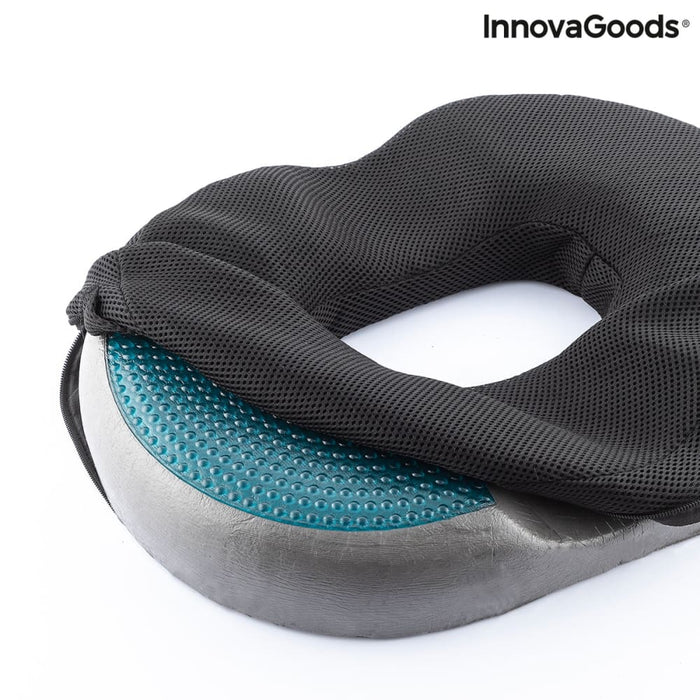Gel & Bamboo Charcoal Cushion with Removable Cover Charnut