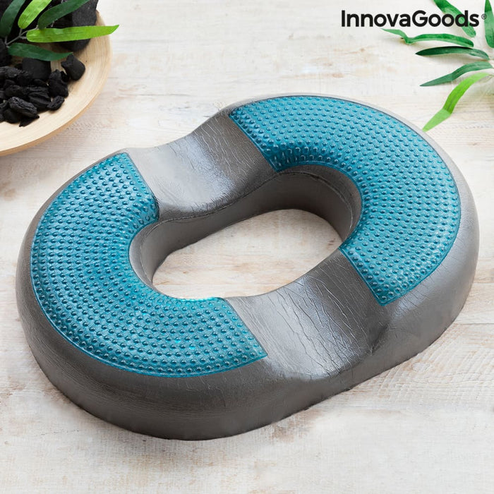 Gel & Bamboo Charcoal Cushion with Removable Cover Charnut