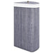 Bamboo Corner Laundry Basket Grey 60 l Txbilo