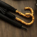 Bamboo Handle Design Windproof Umbrella