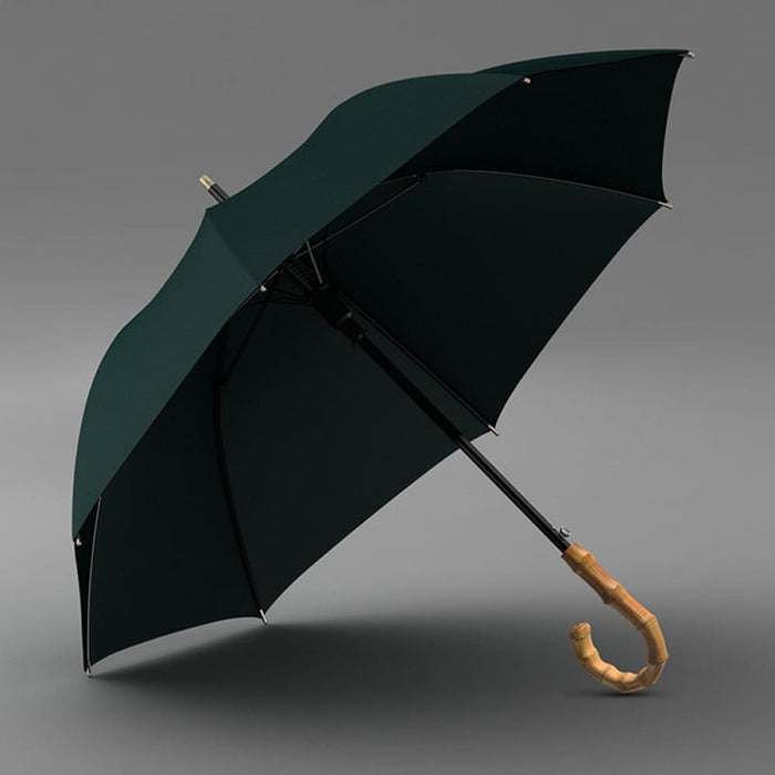 Bamboo Handle Design Windproof Umbrella