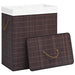 Bamboo Laundry Basket Brown 100 l Txbian