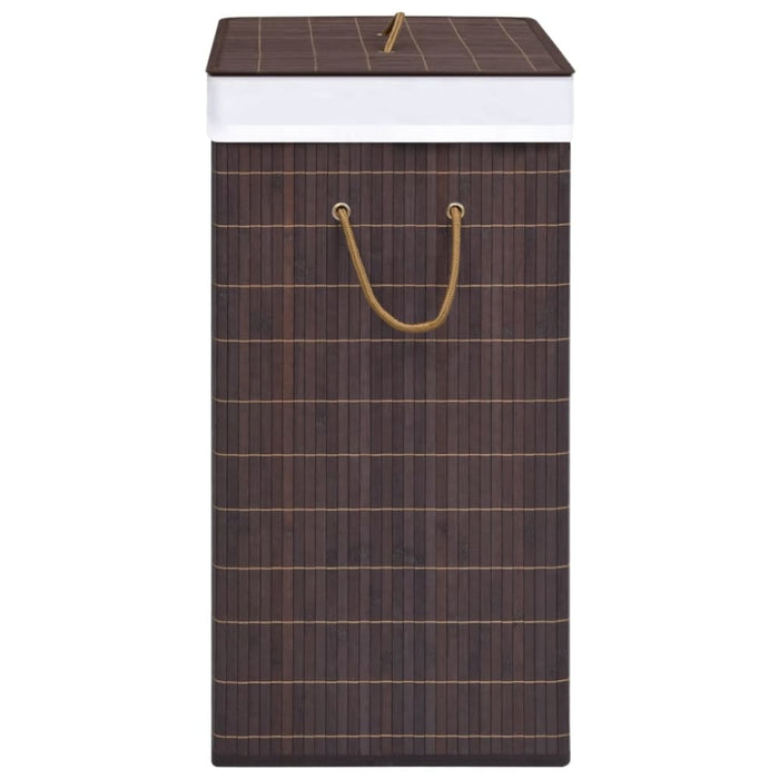 Bamboo Laundry Basket Brown 100 l Txbian