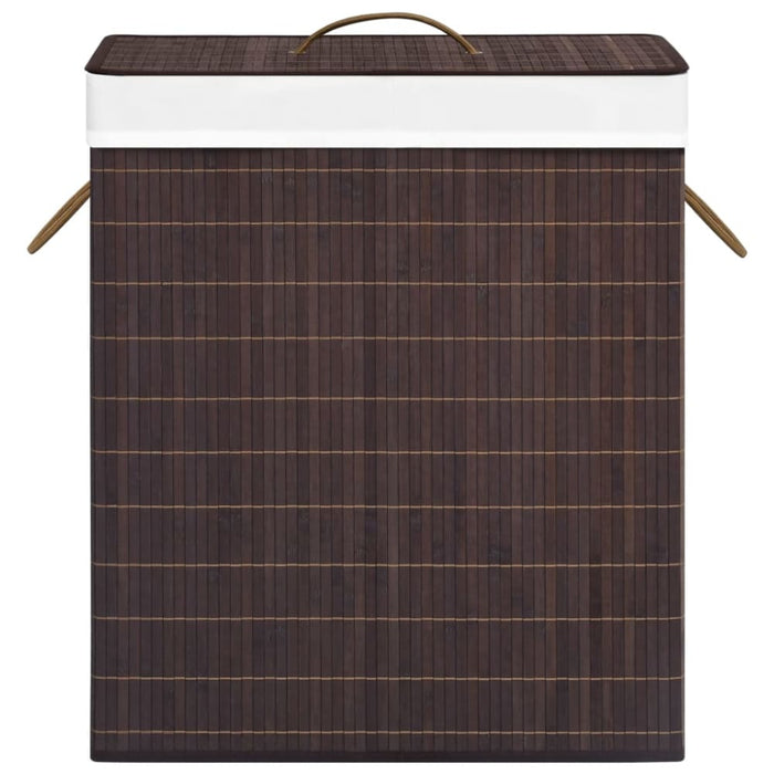 Bamboo Laundry Basket Brown 100 l Txbian