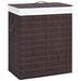 Bamboo Laundry Basket Brown 100 l Txbian