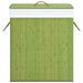 Bamboo Laundry Basket Green 100 l Txbipb