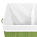 Bamboo Laundry Basket Green 100 l Txbipb