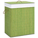 Bamboo Laundry Basket Green 100 l Txbipb