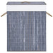 Bamboo Laundry Basket Grey 100 l Txbiax