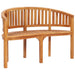 Banana Bench Solid Teak Wood Anbxb