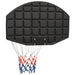 Basketball Backboard Black 71x45x2 Cm Polyethene Ktlli