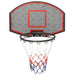Basketball Backboard Black 71x45x2 Cm Polyethene Ktlli
