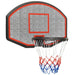 Basketball Backboard Black 71x45x2 Cm Polyethene Ktlli