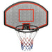 Basketball Backboard Black 90x60x2 Cm Polyethene Ktlll