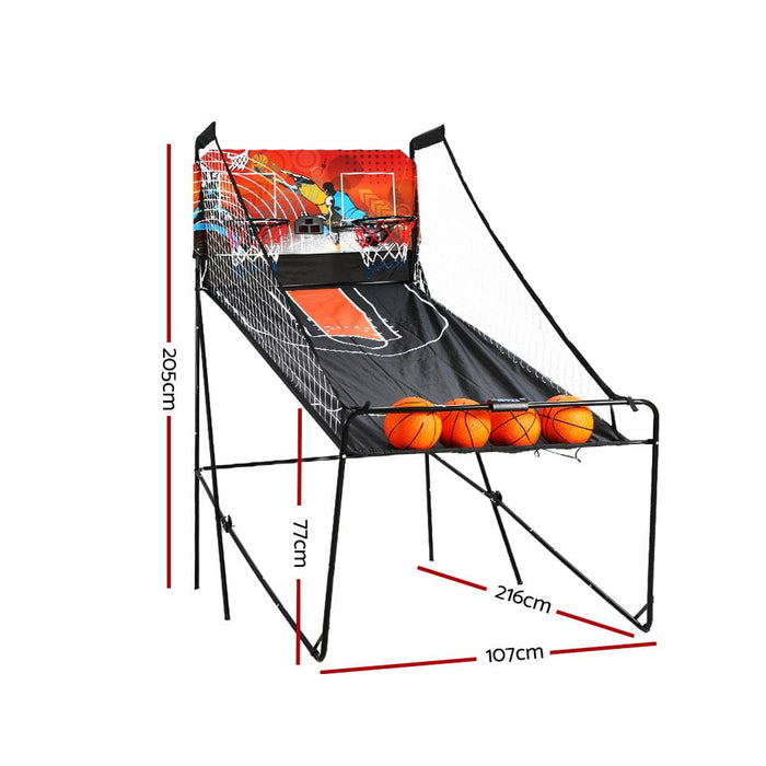 Basketball Game Double Shooting Electronic Scoring Folding