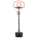 Basketball Stand White 216-250 Cm Polyethene Ktlpp