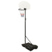 Basketball Stand White 216-250 Cm Polyethene Ktlpp