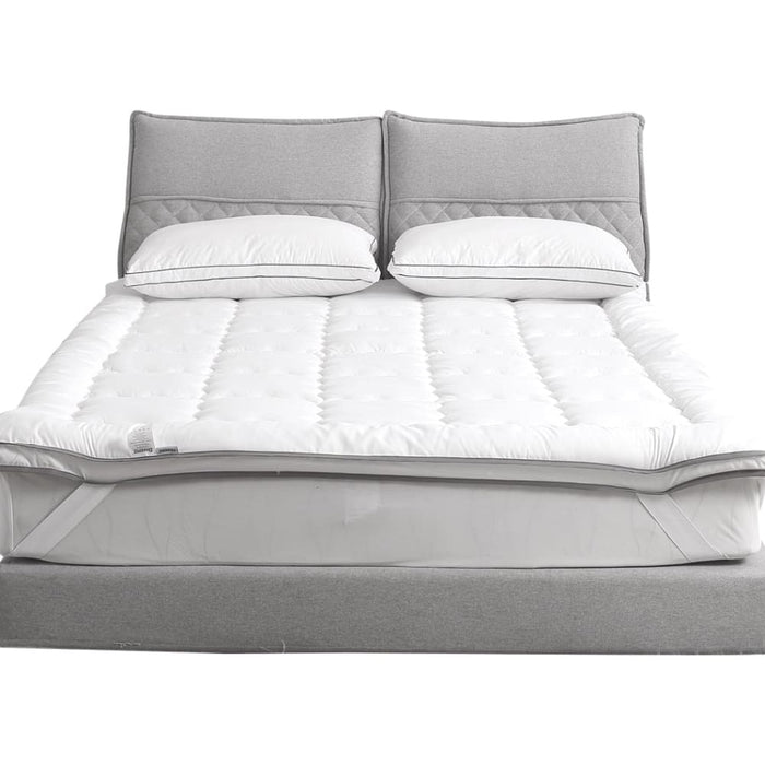 Bedding Luxury Pillowtop Mattress Topper Mat Pad Protector