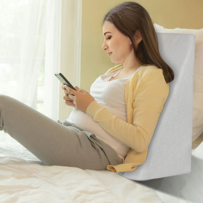 Goslash Picks Bedding Wedge Pillow Memory Foam Cushion Back