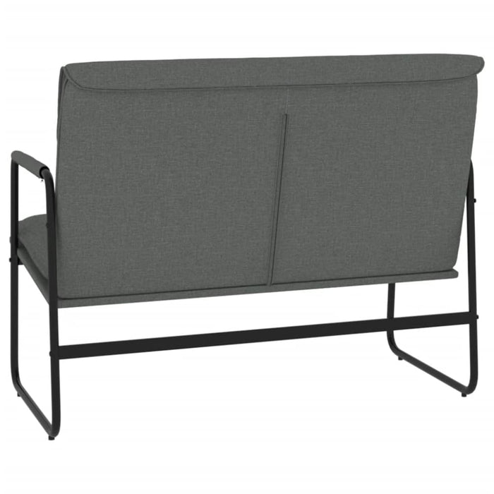 Bench Dark Grey 100x64x80 Cm Fabric Tpotpx