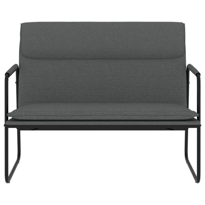 Bench Dark Grey 100x64x80 Cm Fabric Tpotpx