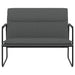 Bench Dark Grey 100x64x80 Cm Fabric Tpotpx